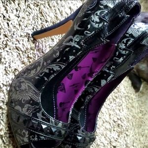 Iron Fist Black Heels